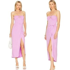 NWT Revolve L*space Aya Halter Dress In Rosebud